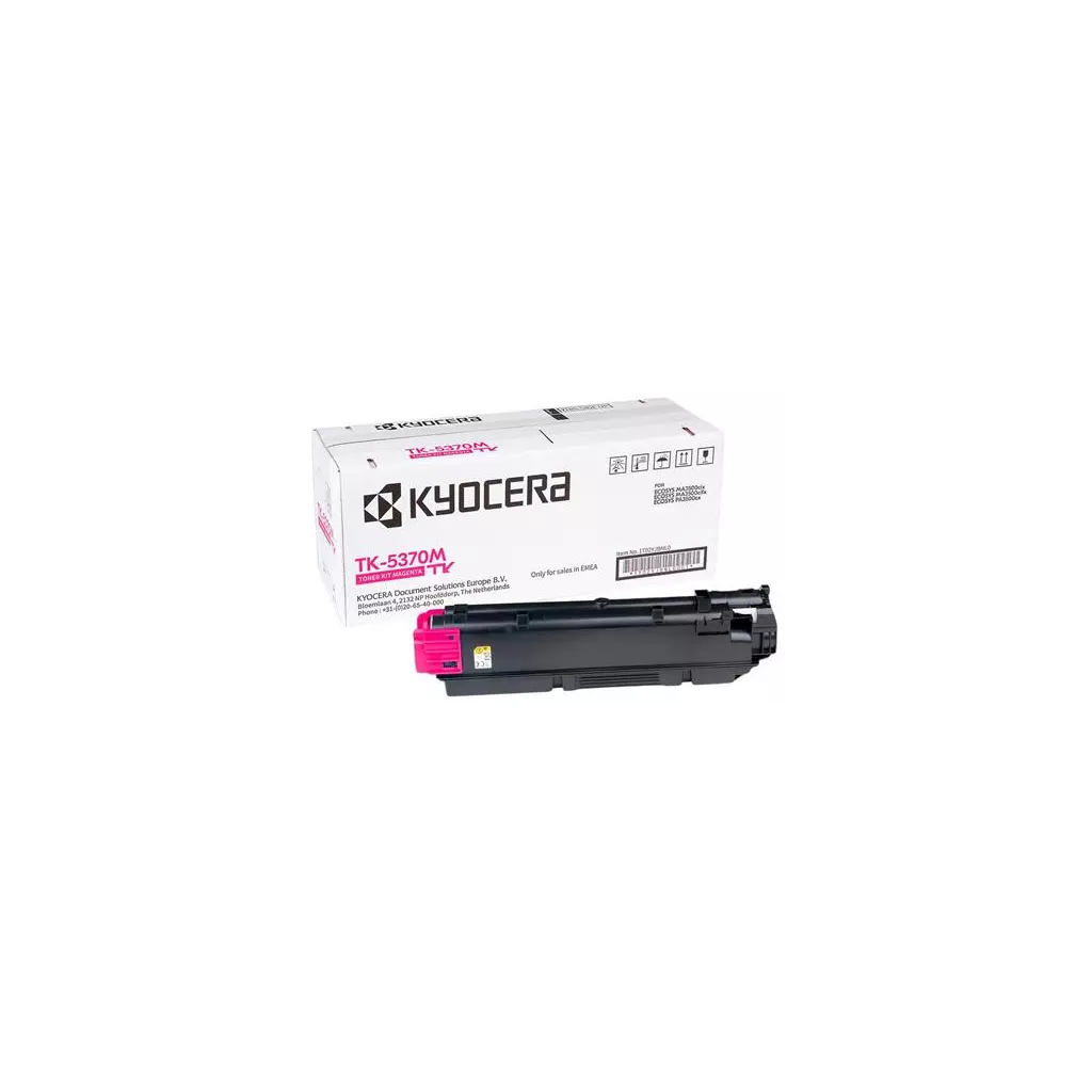 Obrázek produktu Kyocera toner TK-5370M (purpiurový, 5000 stran) pro ECOSYS PA3500 MA3500