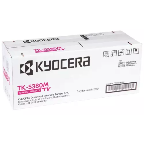 obrázek produktu Kyocera toner TK-5380M magenta na 10 000 A4 stran, pro PA4000cx, MA4000cix cifx