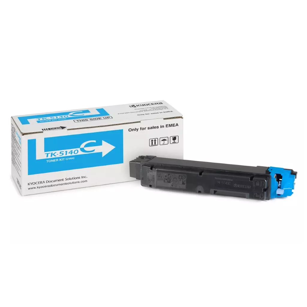 Obrázek produktu Kyocera toner TK-5140C, P6130cdn, M6030cdn, 6530cdn, 5000 stran, azurový