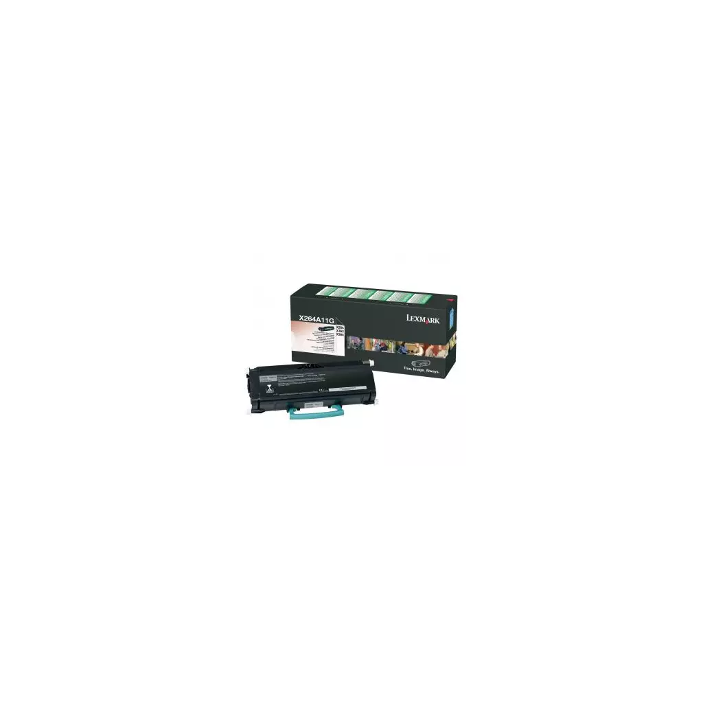 Obrázek produktu Lexmark toner X264A11G, black, 3500str., return