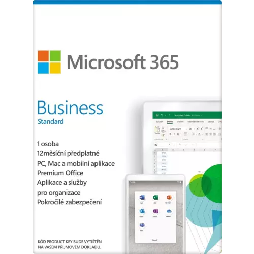 obrázek produktu MS ESD M365 Business Standard Mac/ Win All Lng 1YR