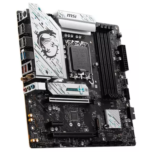 obrázek produktu MSI B760M GAMING PLUS WIFI Intel B760 LGA1700 4x DDR5 2x M.2 HDMI DP WiFi mATX