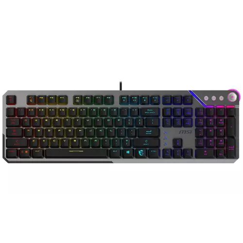 obrázek produktu MSI herní klávesnice STRIKE 600 Silent drátová mechanická RGB podsvícení USB CZ+SK layout