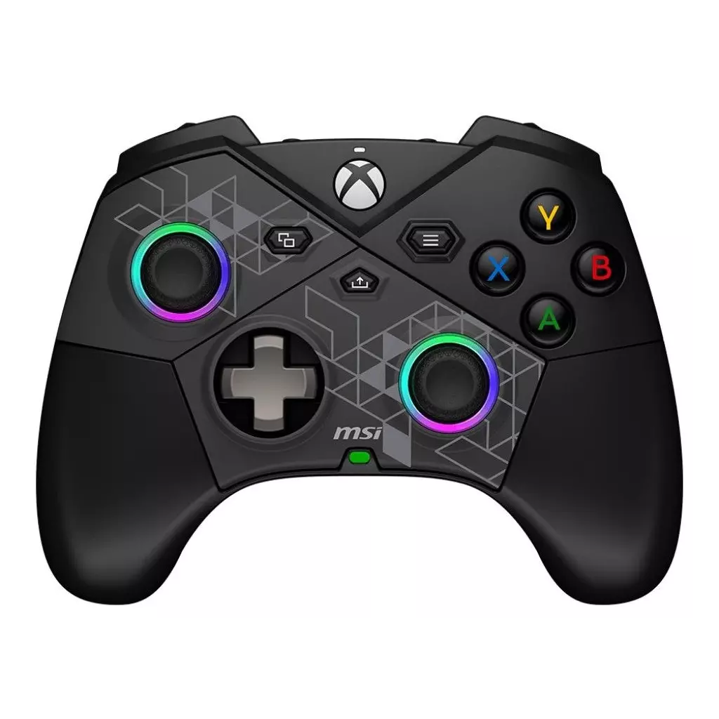 Obrázek produktu MSI gamepad FORCE PRO W bezdrátový RGB 2,4GHz Bluetooth USB-C pro PC, XBOX, Android