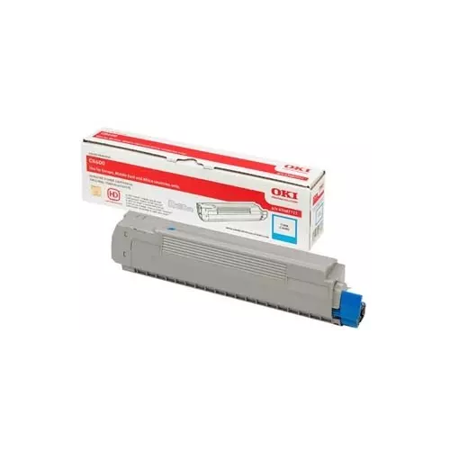 obrázek produktu OKI 43487711 Cyan toner do C8600, C8800 (6.000 stránek)