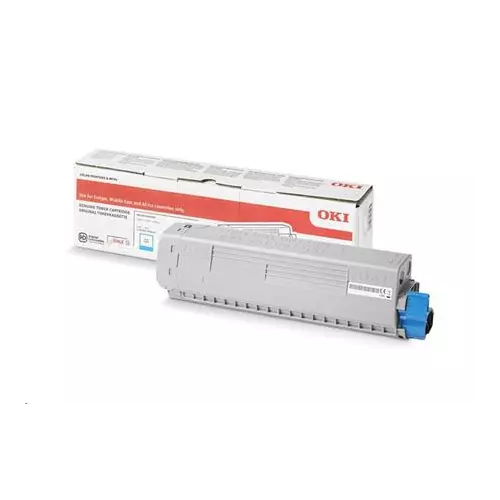 obrázek produktu OKI 47095703 Cyan toner do C824, C834, C844 (5 000 stránek)