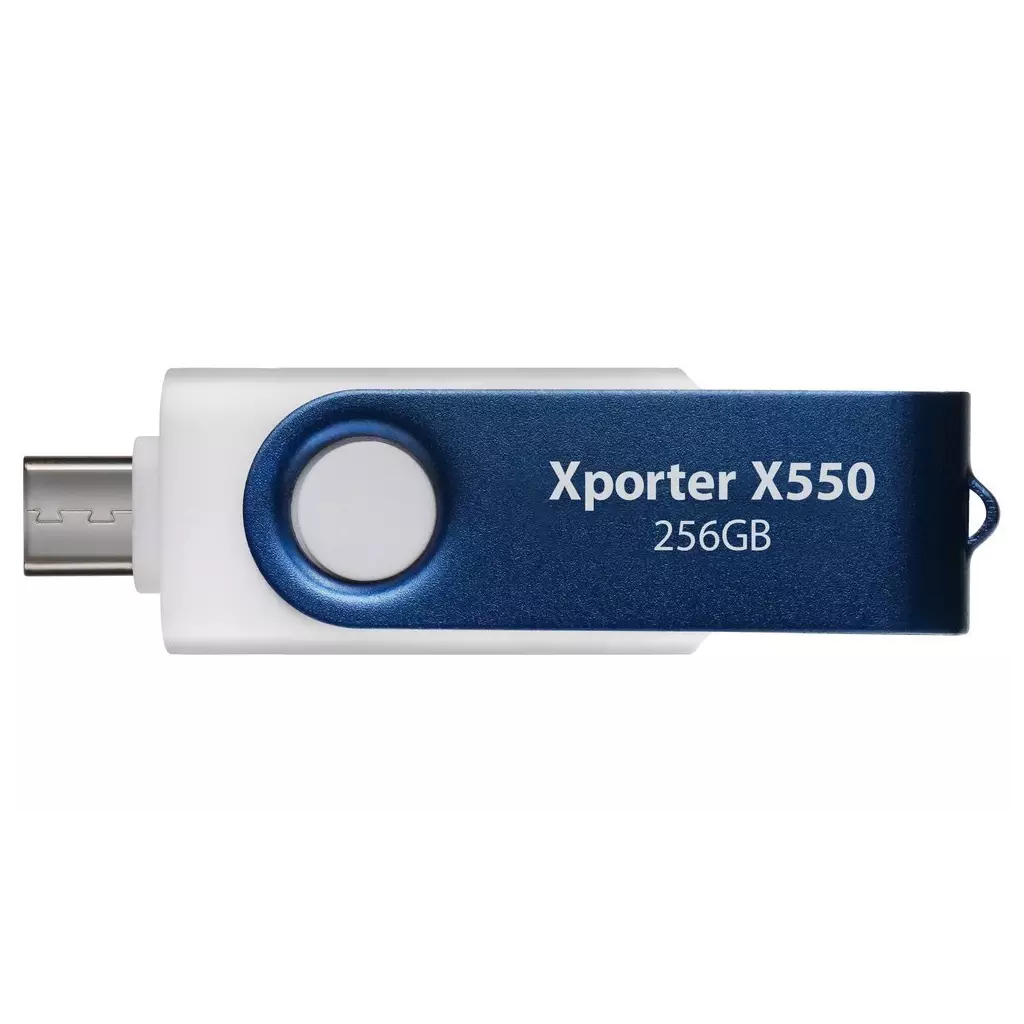 Obrázek produktu Patriot Xporter X550 256GB USB Typ-A + USB Typ-C USB 3.2 Gen 1 bílo-modrá