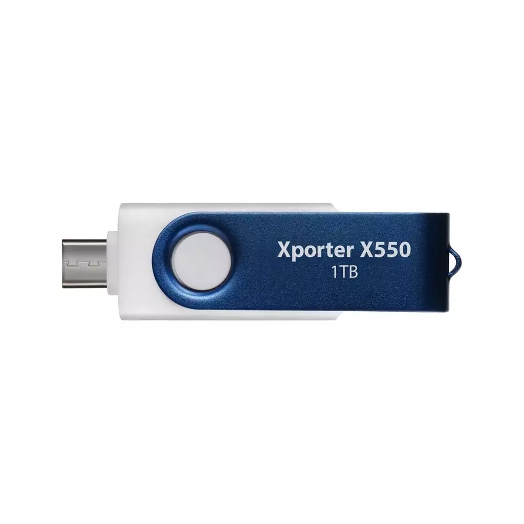 Obrázek produktu Patriot Xporter X550 1TB USB Typ-A + USB Typ-C USB 3.2 Gen 1 bílo-modrá