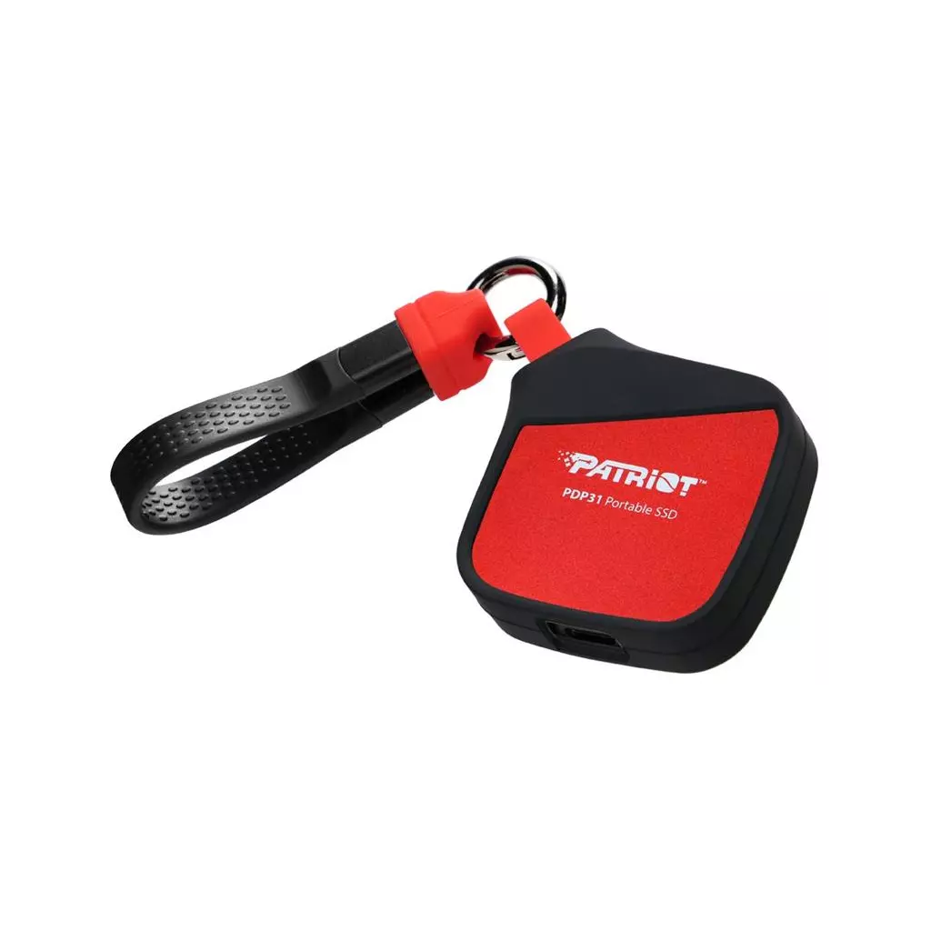 Obrázek produktu Patriot Portable SSD PDP31 2TB M.2 2230 format USB 3.2 Gen2 USB Type-C externí černo-červený