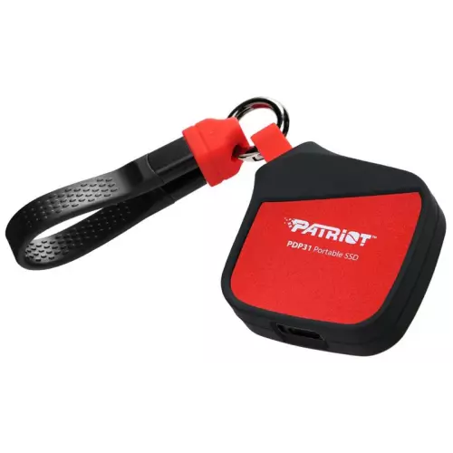 obrázek produktu Patriot Portable SSD PDP31 2TB M.2 2230 format USB 3.2 Gen2 USB Type-C externí černo-červený