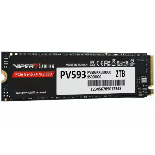 obrázek produktu Patriot VIPER PV593 2TB SSD Interní M.2 NVMe PCIe Gen5 x4 2280 