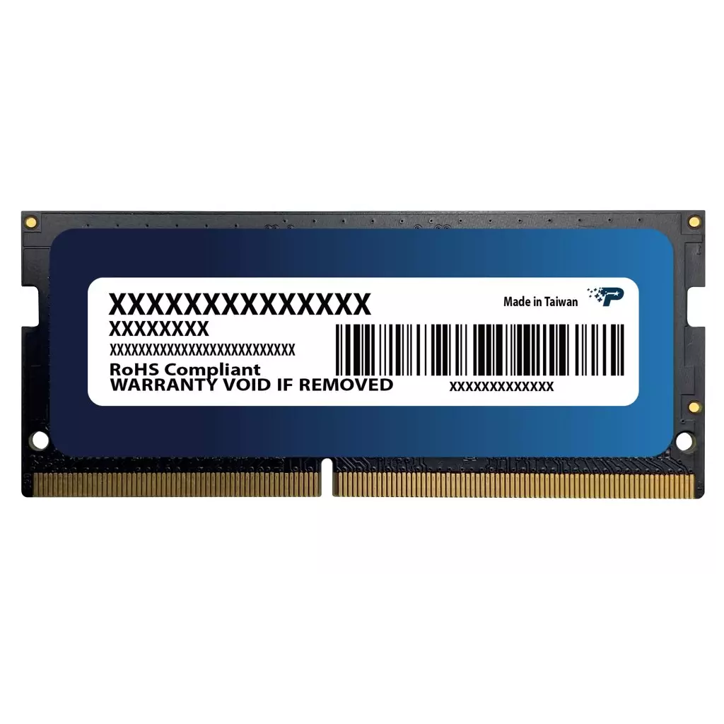 Obrázek produktu Patriot Core Series 8GB DDR5 5600MT s SO-DIMM CL46 1, 1V