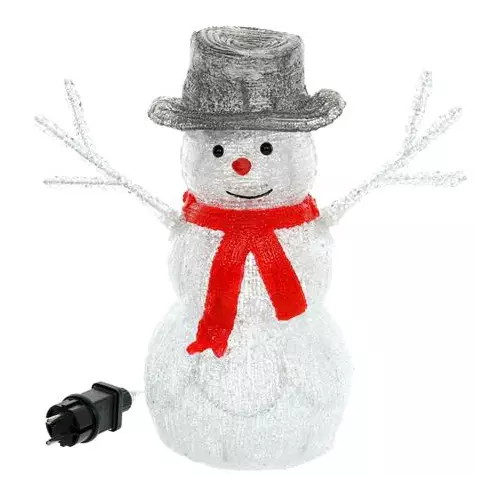 obrázek produktu RXL 438 Sněhulák akryl 30LED 33cm RETLUX