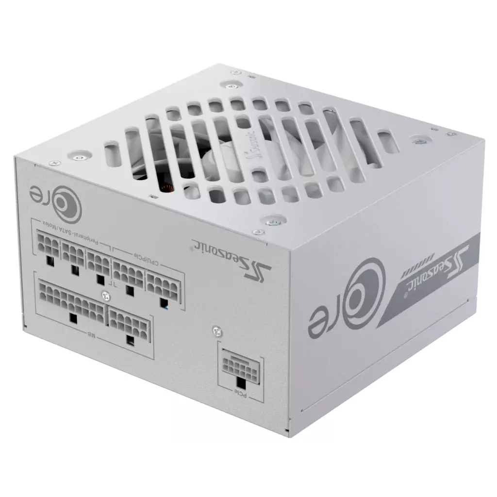 Obrázek produktu Seasonic zdroj Core GX-750 bílý 750W ATX3.1 120mm fan modulární 80PLUS Gold