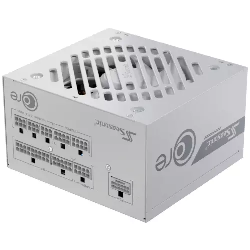 obrázek produktu Seasonic zdroj Core GX-850 bílý 850W ATX3.1 120mm fan modulární 80PLUS Gold