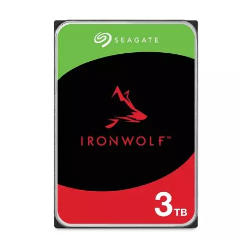 obrázek produktu Seagate IronWolf/3TB/HDD/3.5"/SATA/5400 RPM/3R