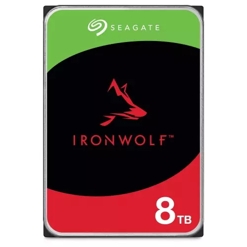 obrázek produktu Seagate IronWolf 8TB HDD ST8000VN002 Interní 3,5" 5400 rpm SATA III 256 MB