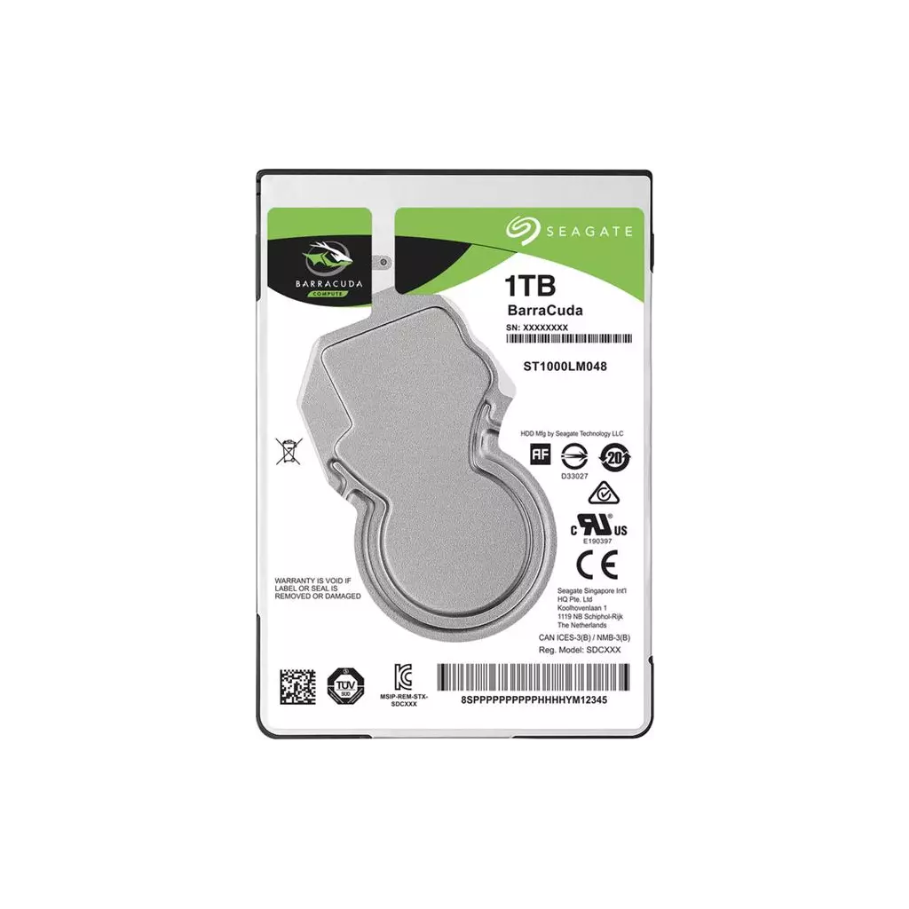 Obrázek produktu Seagate Barracuda 5400 1TB 2.5'' HDD