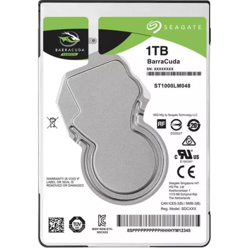 obrázek produktu Seagate Barracuda 5400 1TB 2.5'' HDD