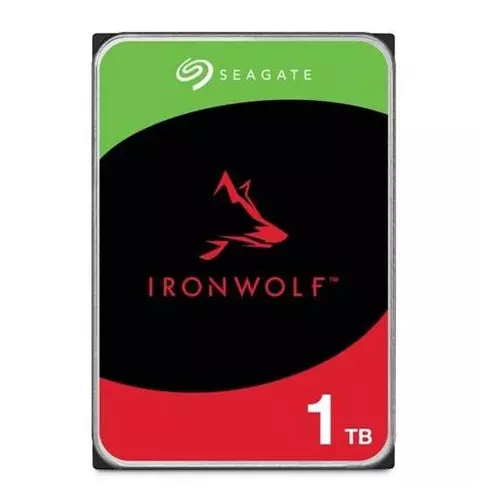obrázek produktu Seagate ST1000VN008 hdd IronWolf 1TB CMR 5400rpm 256MB NAS HDD 24x7 1-8bay 180MB s 3.5 RAID SATA3-6Gbps
