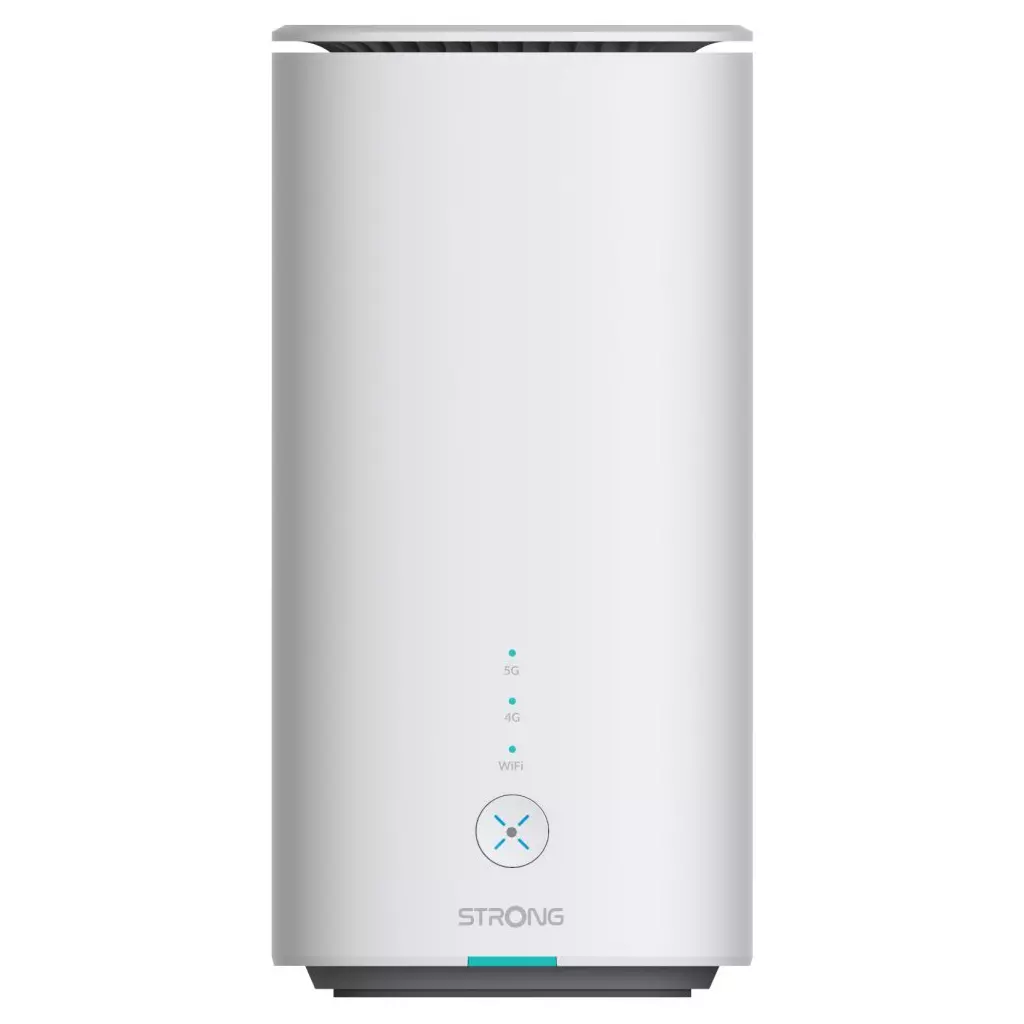Obrázek produktu STRONG 5G LTE router AX3000/ Wi-Fi 6 standard 802.11ax/ 3000 Mbit/s/ 2x LAN/ 1x RJ11/ 1x Nano SIM/ bílý
