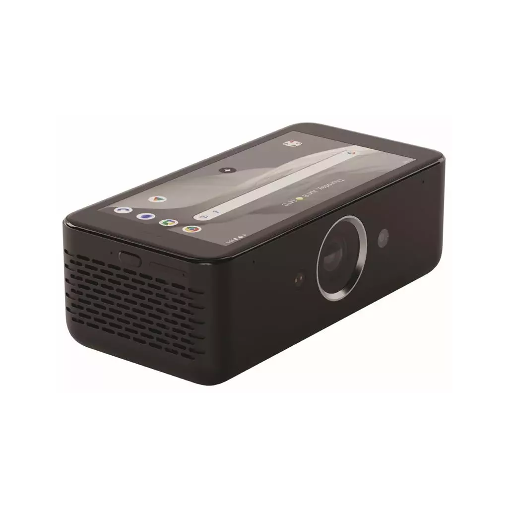 Obrázek produktu STRONG projektor ESTELLE ONE/ DLP/ FHD (1920x1080)/ 200 ANSI/ 4G LTE/ USB-C/ HDMI/ BT/ Wi-Fi/ Repro/ Android 12/ černý