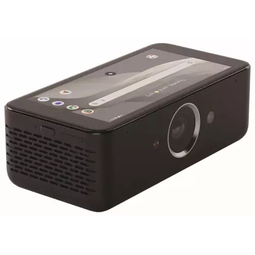 obrázek produktu STRONG projektor ESTELLE ONE/ DLP/ FHD (1920x1080)/ 200 ANSI/ 4G LTE/ USB-C/ HDMI/ BT/ Wi-Fi/ Repro/ Android 12/ černý