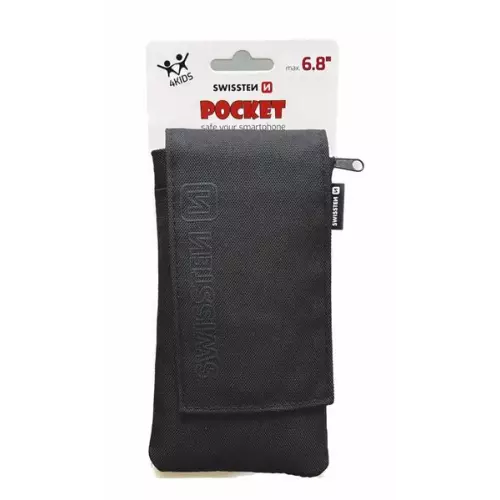 obrázek produktu Swissten pouzdro Pocket 6,8" černé