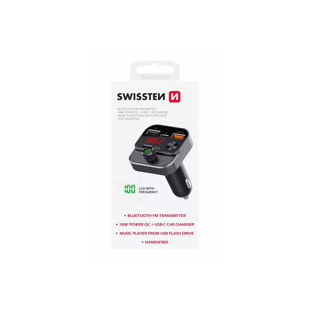 Obrázek produktu Swissten FM transmitter