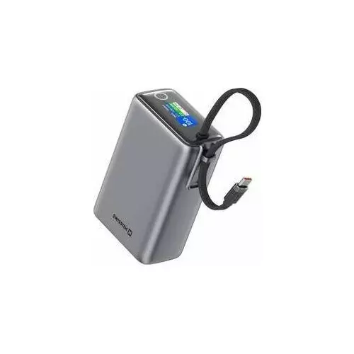obrázek produktu Swissten Power Bank, Li-Pol, 5/9/12V, nabíjení mobilních telefonů aj., 22013977, 25000mAh, USB-C + USB-A, 100W, černá