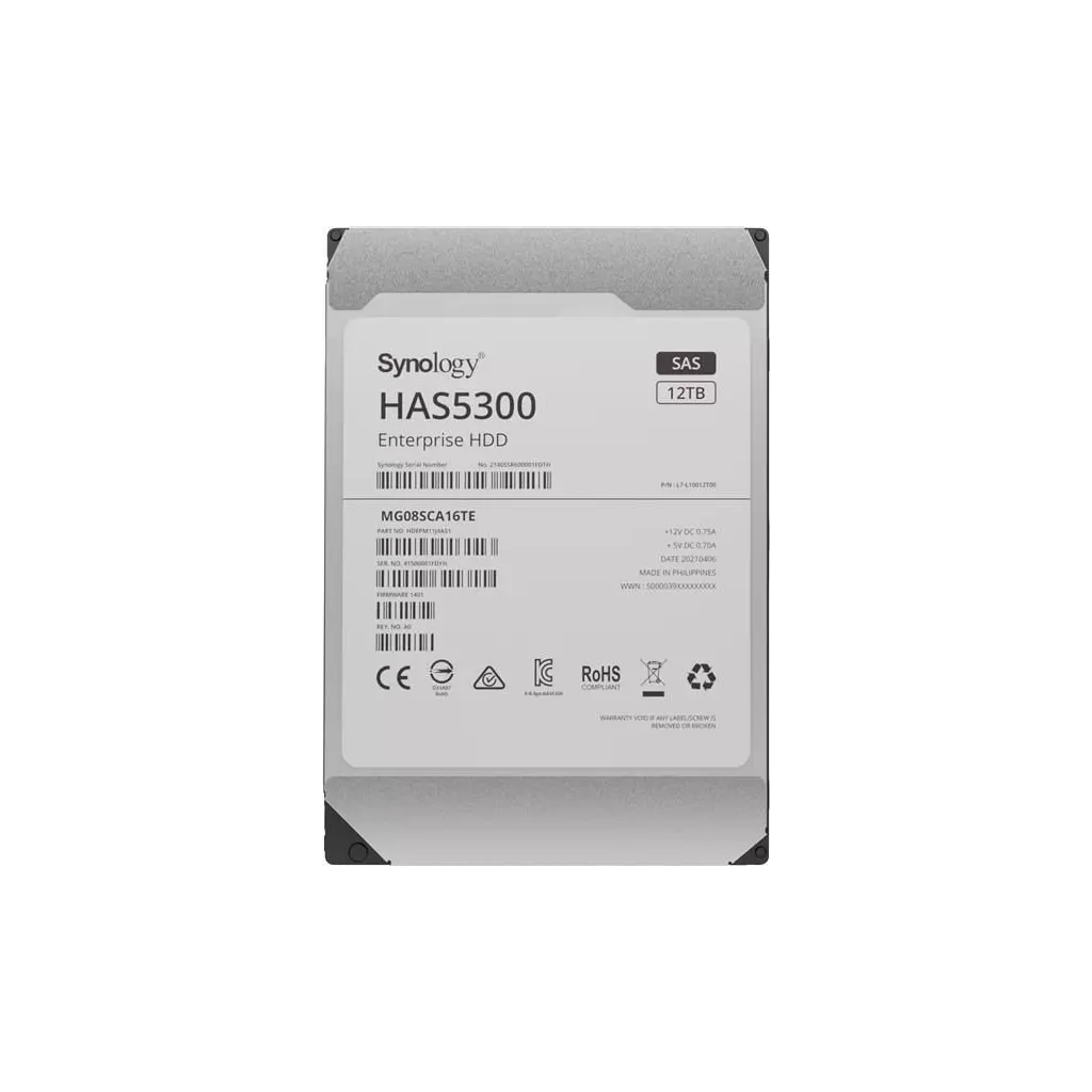 Obrázek produktu Synology HAS5300/12TB/HDD/3.5