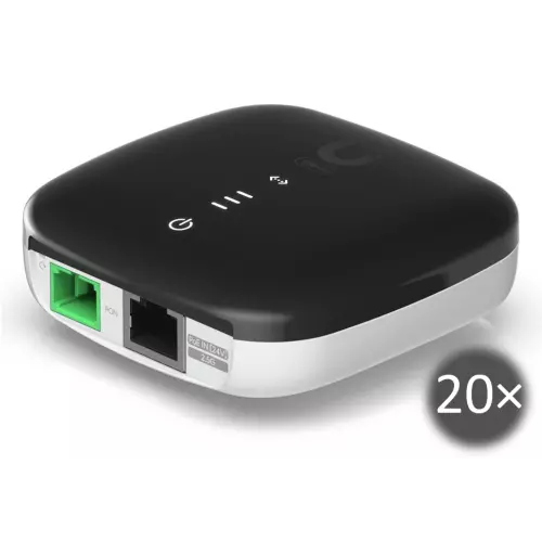 obrázek produktu Ubiquiti WaveFiber ONU 20pack - GPON jednotka, SC/APC port, 1x 2.5GbE, PoE 24V, sada 20ks (bez zdroje v balení)