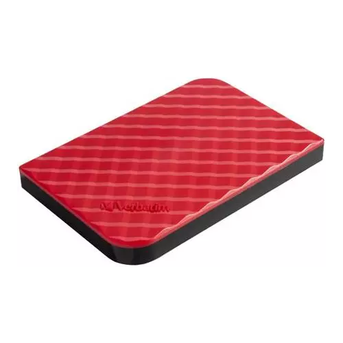 obrázek produktu Verbatim Store 'n' Go Portable 1TB red - 2.5" externí HDD disk, USB 3.0, červený 53203