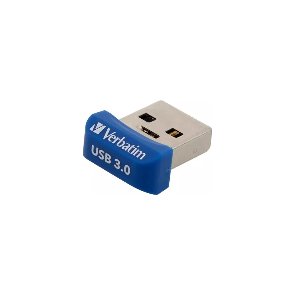 Obrázek produktu Verbatim 16GB USB Flash 3.0 NANO Store´n´Stay modrý P-blist 98709