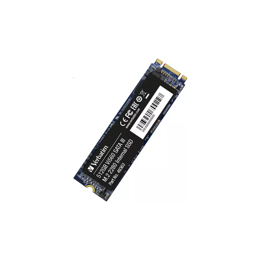Obrázek produktu Verbatim SSD Interní disk M2 SATA III Vi560 S3, Solid State Drive 512GB 49363
