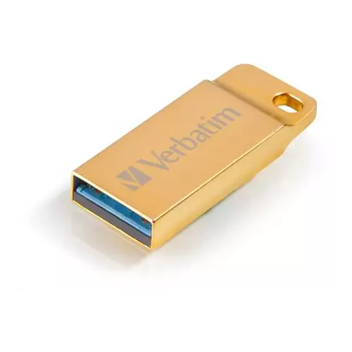 obrázek produktu Verbatim 16GB USB Flash 3.0 METAL EXECUTIVE zlatý P-blist 99104