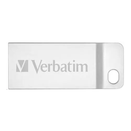 obrázek produktu Verbatim 16GB USB Flash 2.0 METAL EXECUTIVE stříbrný P-blist 98748