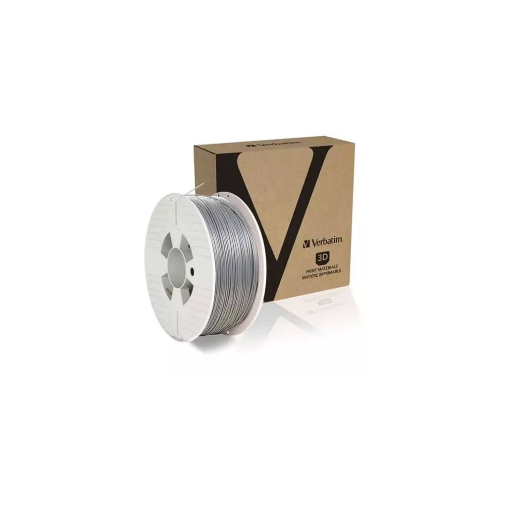 Obrázek produktu Verbatim ABS struna 1,75 mm pro 3D tiskárnu, 1kg, Šedá (GY1) 55032