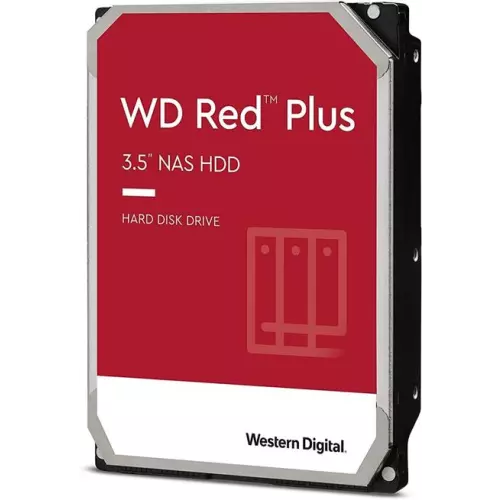 obrázek produktu WD Red Plus 4TB HDD 3.5" SATA 5400 RPM Červená 3R