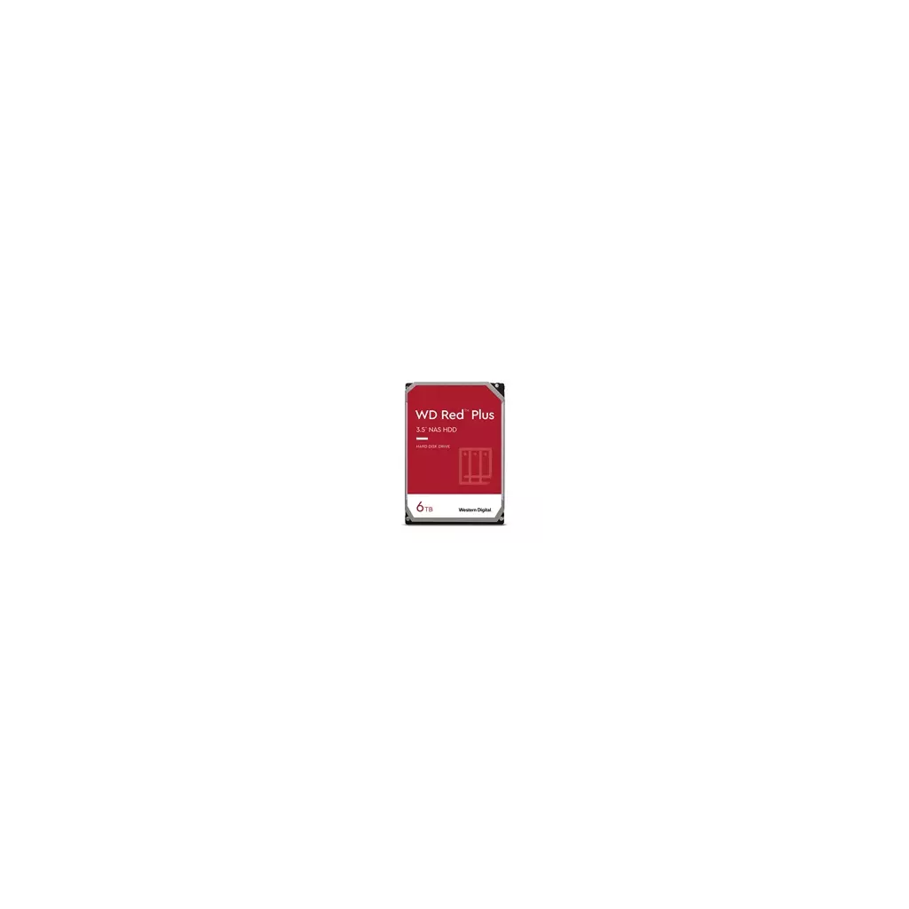 Obrázek produktu WD RED PLUS NAS WD80EFPX 6TB SATAIII 600 256MB cache 180MB s CMR