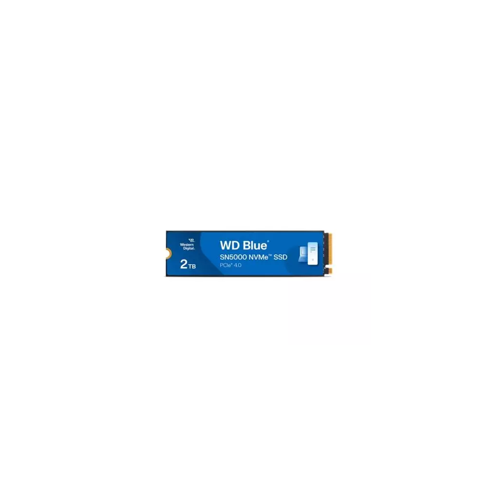 Obrázek produktu WD BLUE SN5000 NVMe SSD WDS200T4B0E 2TB PCIe Gen4 x4 M.2 2280 (5150 4850MB s, 650K 770K IOPs, SSD)