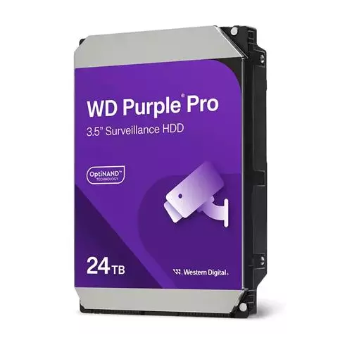 obrázek produktu WD PURPLE PRO WD240PURP 24TB, SATA III 3.5", 512MB 7200RPM, 272MB s, CMR