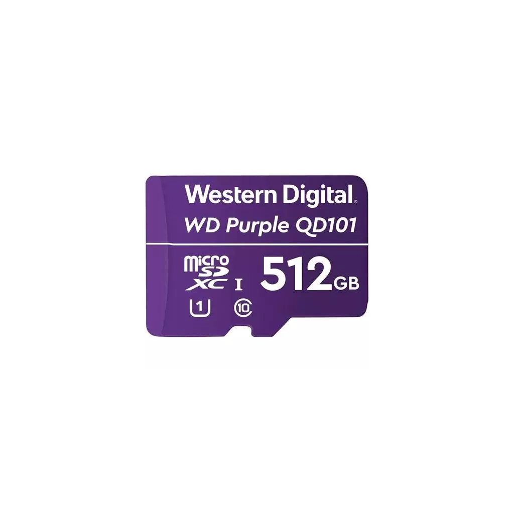 Obrázek produktu Western Digital Purple microSDXC 512GB UHS-I U1