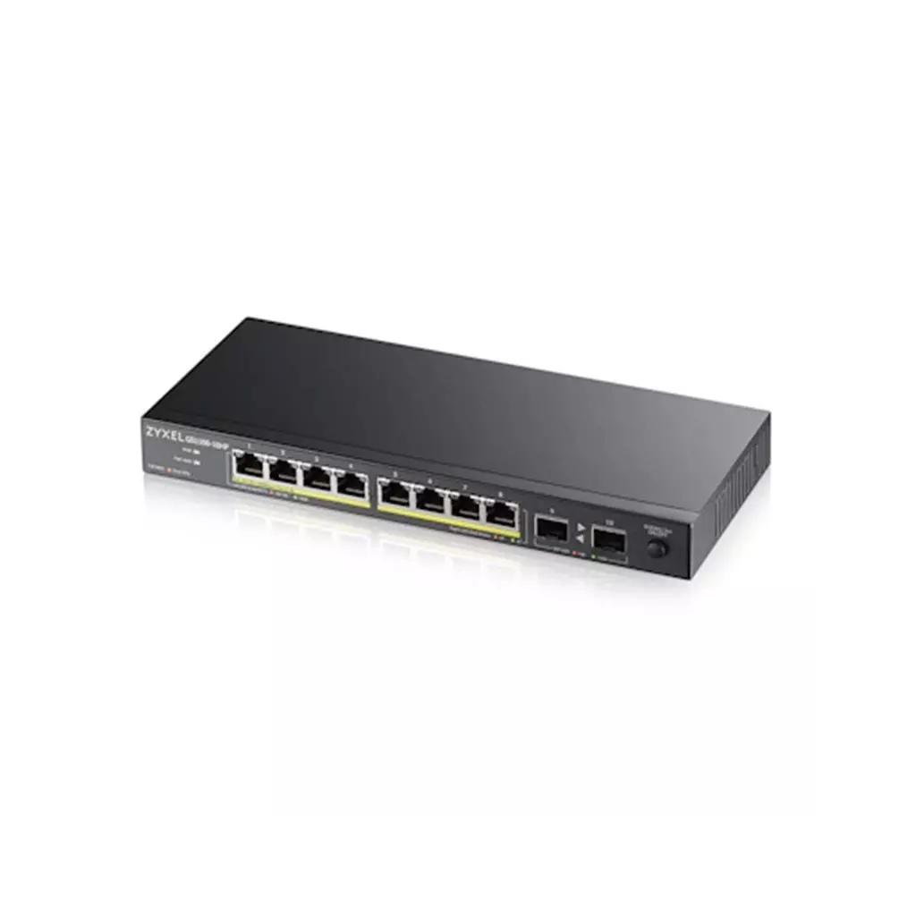 Obrázek produktu Zyxel 10xGb 2xSFP 8xPOE switch GS1100-10HP v2