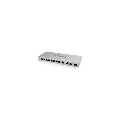 obrázek produktu Zyxel XGS1250-12 v2, 12-Port Gigabit webmanaged Desktop Switch with 8 port 1G + 3-Port MultiGig 1 2.5 5 10G + 1-Port SFP