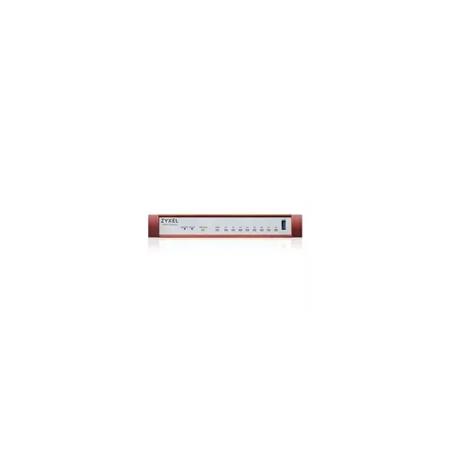 obrázek produktu Zyxel USG FLEX100 H Series, 7 Gigabit user-definable ports, 1*1G PoE+, 1*USB (device only)