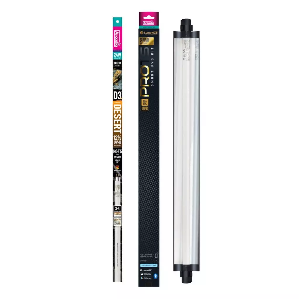 Obrázek produktu Arcadia LumenIZE PRO T5 UVB Kit 12% UVB 24W, 550 mm/16 mm