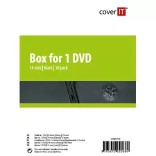obrázek produktu COVER IT 1 DVD 14mm černý 10ks/bal
