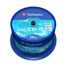 obrázek produktu VERBATIM CD-R AZO 700MB, 52x, spindle 50 ks
