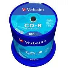 obrázek produktu VERBATIM CD-R 700MB, 52x, spindle 100 ks